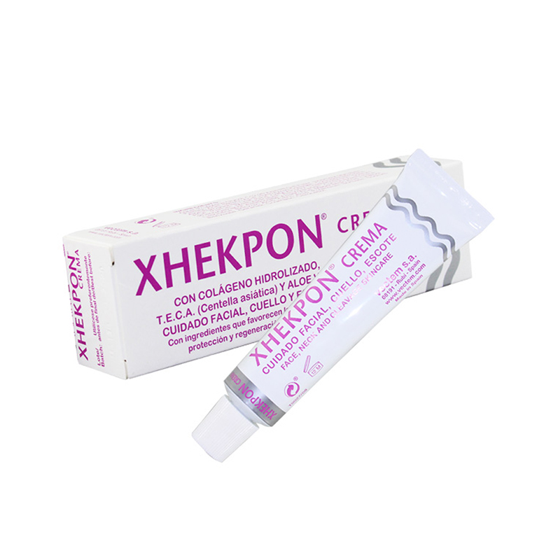天猫国际进口超市2支装西班牙Xhekpon胶原蛋白颈纹霜孕妇补水颈霜正品美白身体保湿0