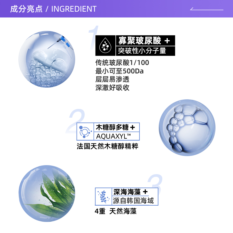 【自营】韩国Dr.Jart+/蒂佳婷蓝丸面膜透明质酸保湿补水5片*5盒-图1