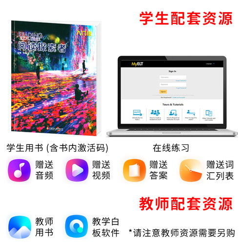 【自营】正版进口图书Reading Explorer第三版阅读探索者入门级12345级送在线账号美国国家地理NGL中小学英语阅读教材初高中英语 - 图2