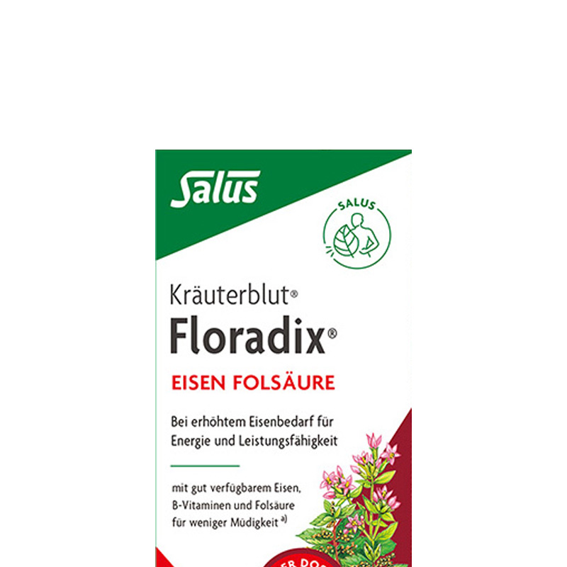 自营】德国Salus红铁片铁元叶酸片84粒/盒