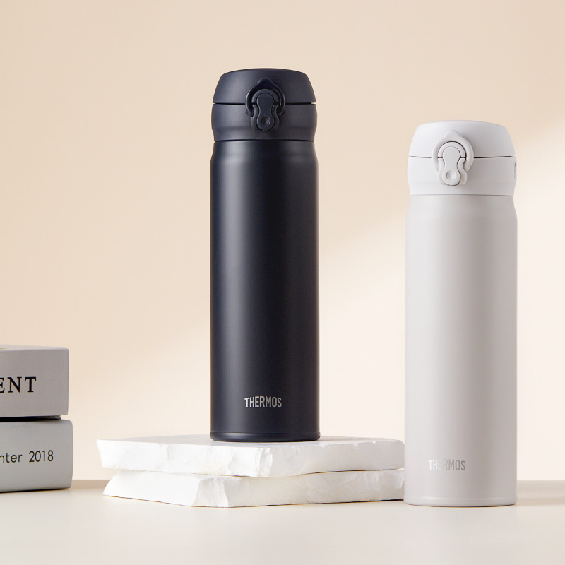 【自营】THERMOS/膳魔师新款简约轻便不锈钢冷暖长效保温杯 500ml