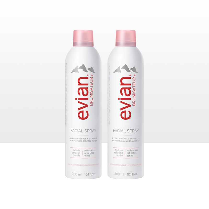 【Evian】依云喷雾300ml/400ml2支装
