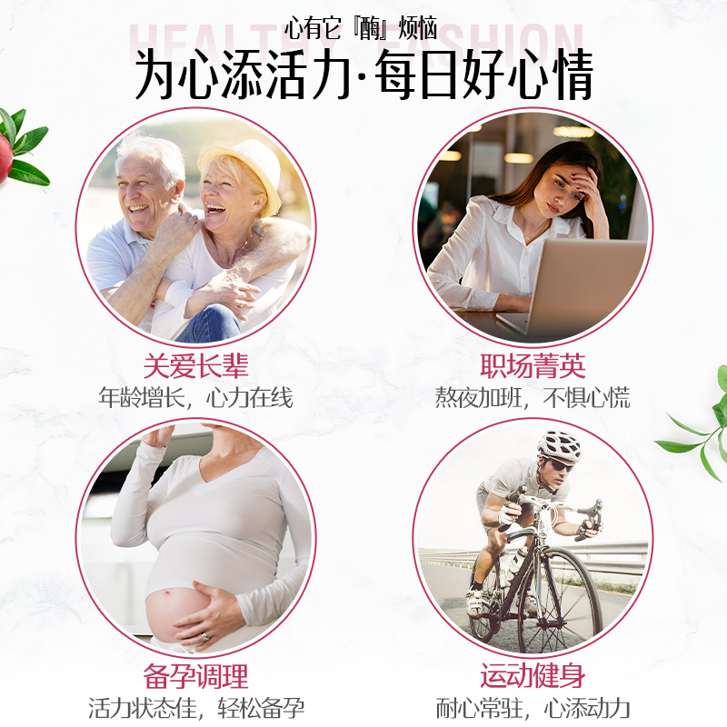 【自营】Swisse斯维诗辅酶Q10食用软胶囊150mg50粒贴心呵护添动力