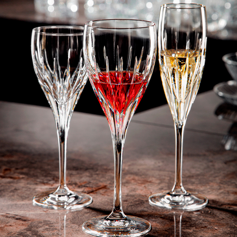 【自营】davinci红酒杯套装家用高脚杯手工水晶杯香槟杯新婚礼物 - 图0