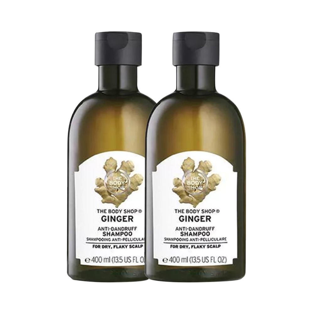 天猫国际进口超市The Body Shop美体小铺生姜洗发水400ml*2瓶去屑防脱修复损伤0