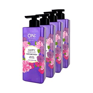 【自营】韩国进口安宝笛香氛沐浴露500g*4家庭持久留香男女正品