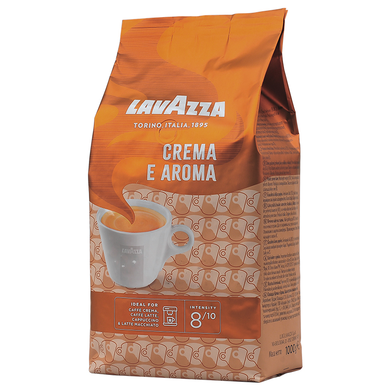 意大利进口Lavazza拉瓦萨咖啡豆意式醇香特浓中度烘培拼配1kg大包 - 图2