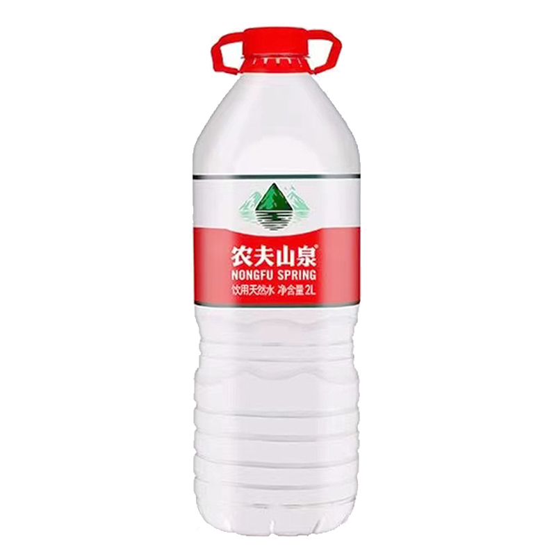 农夫山泉饮用天然水非矿泉水2L*8瓶整箱 弱碱性饮用水 北京包邮