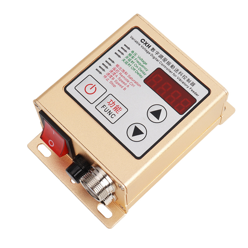 数字调压控制器振动送料稳压调速控制器双控两路数显数字控制器-图3