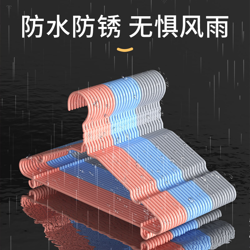 加厚衣架衣服撑晾衣架阳台衣挂儿童防滑衣柜无痕成人衣架学生宿舍,淘宝优惠券,粉丝福利购,淘宝优惠卷
