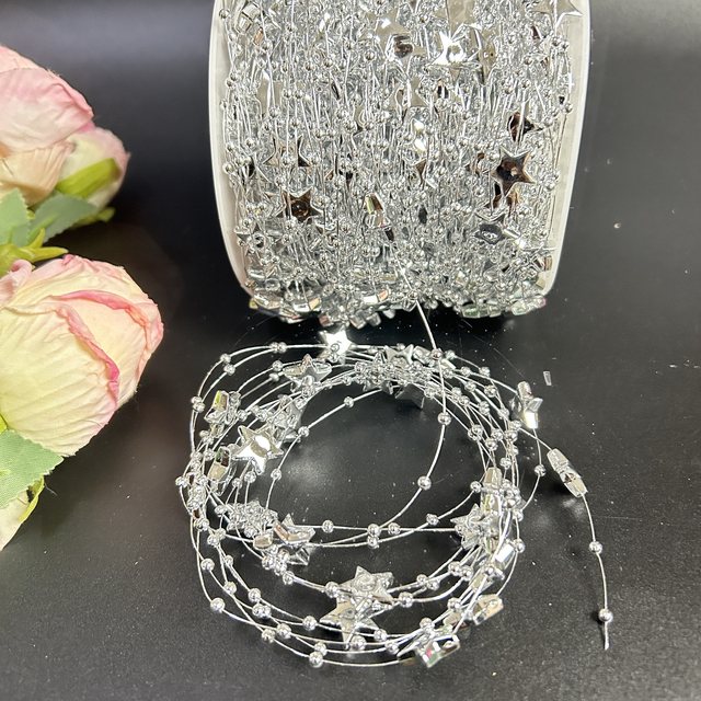 Pearl chain can be cut at will without loose beads handmade accessories