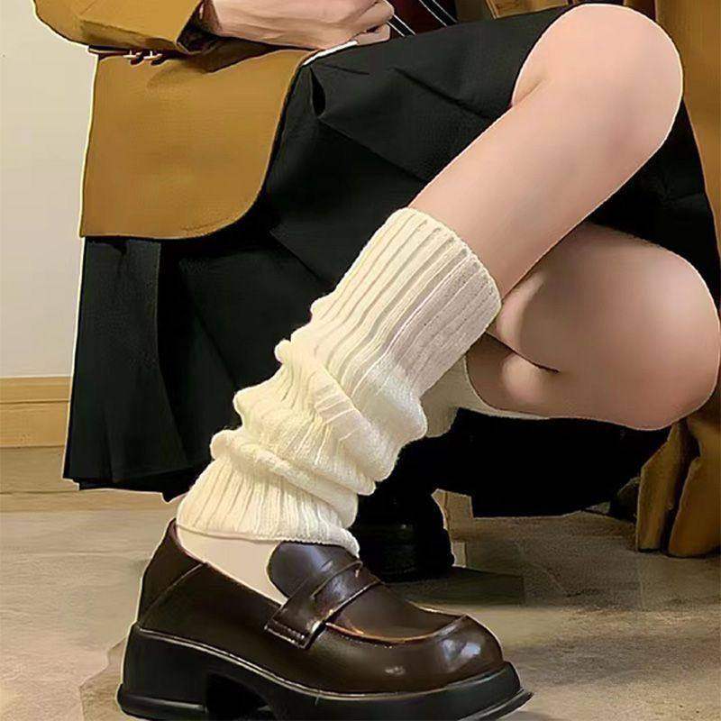 美式休闲风竖条纹过加长袜套秋冬保暖针织堆堆长筒过膝腿套,淘宝优惠券,粉丝福利购,淘宝优惠卷