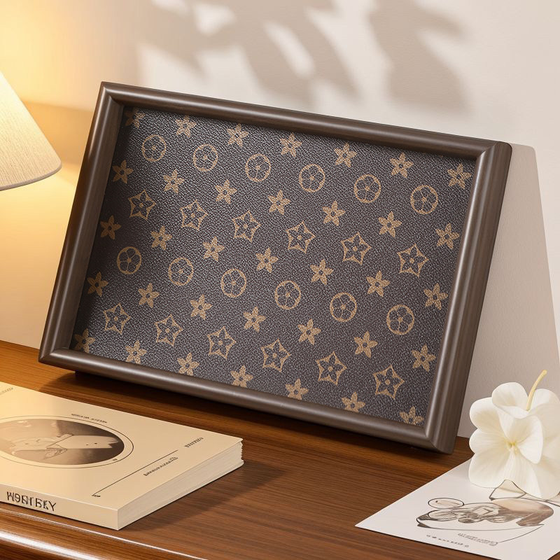 高档复古茶盘胡桃木首饰长方形轻奢木质收纳酒杯茶水文玩茶盘托盘,淘宝优惠券,粉丝福利购,淘宝优惠卷