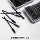 Disposable eyelash brush, ultra-fine eyebrow brush, eyebrow comb, eyebrow powder brush, spiral elbow grafting eyelash comb, makeup brush