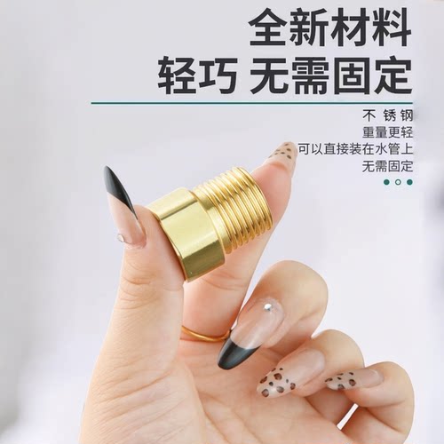 单向止回阀卫生间水管马桶防反水回水4分止逆阀热水器水表逆止阀-图0