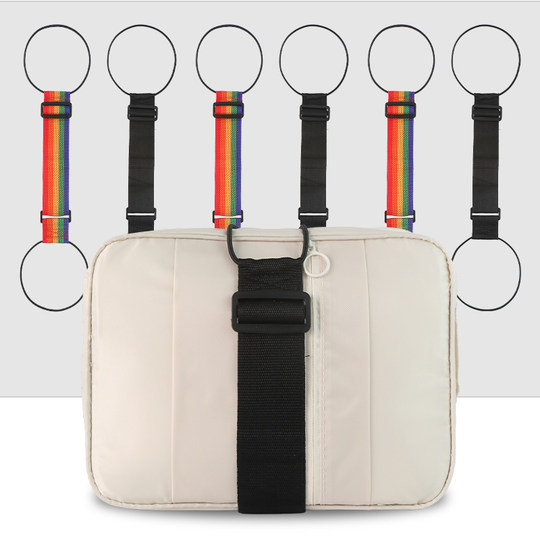 Travel box fixed buckle luggage connector bundling rope