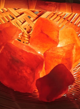 喜马拉雅粗盐家用盐摆件大粒盐搬家结婚乔迁新居卫生间盐块创意