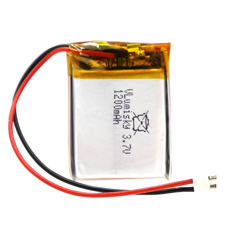 3.7v 1200mah903040 103040聚合物锂电池带智能保护玩具故事机GP-图3