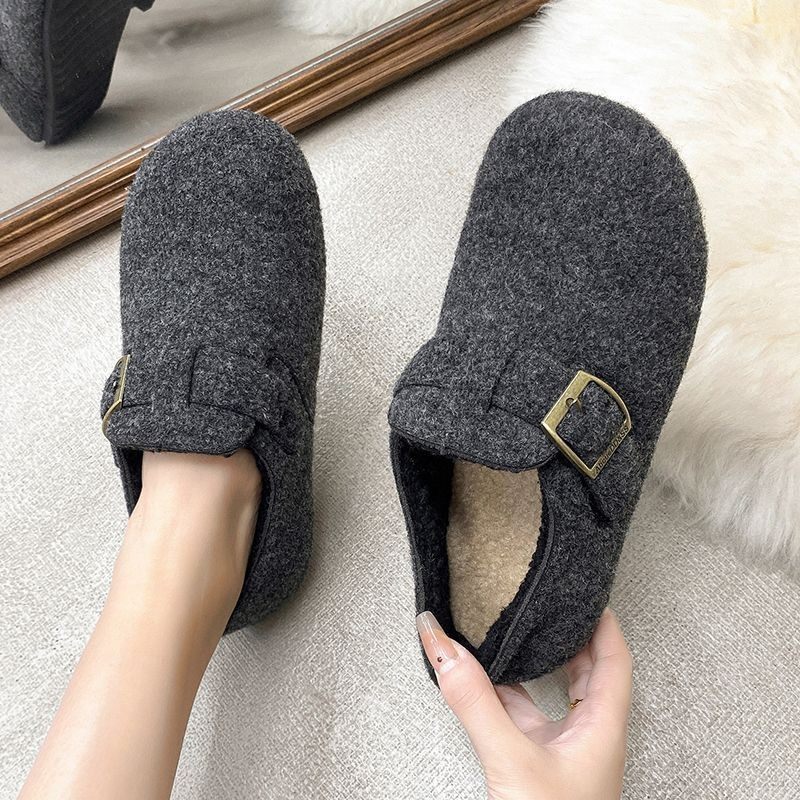 专柜2025秋冬新款复古加绒保暖雪地靴女平底防滑外穿豆豆毛毛棉鞋,淘宝优惠券,粉丝福利购,淘宝优惠卷