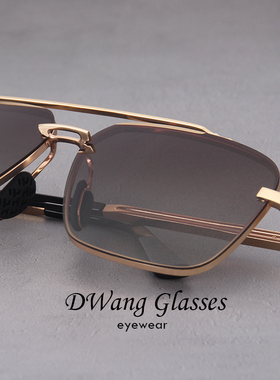 男士太阳镜偏光方形大脸