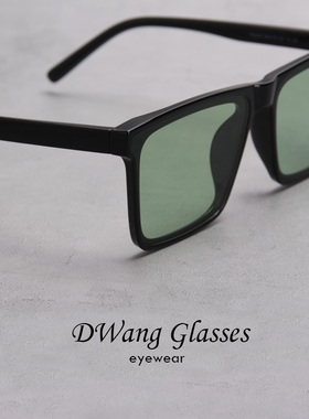 超大框尼龙平面镜片大脸太阳镜