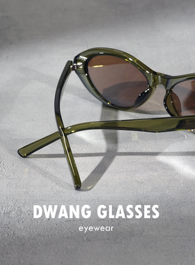 微猫眼椭圆偏光复古太阳镜女