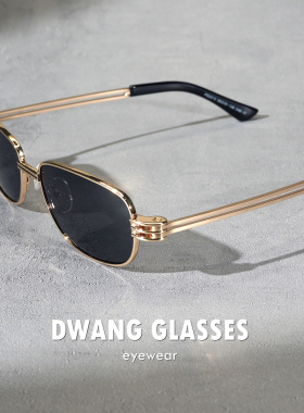 复古金属偏光太阳镜防紫外线方框