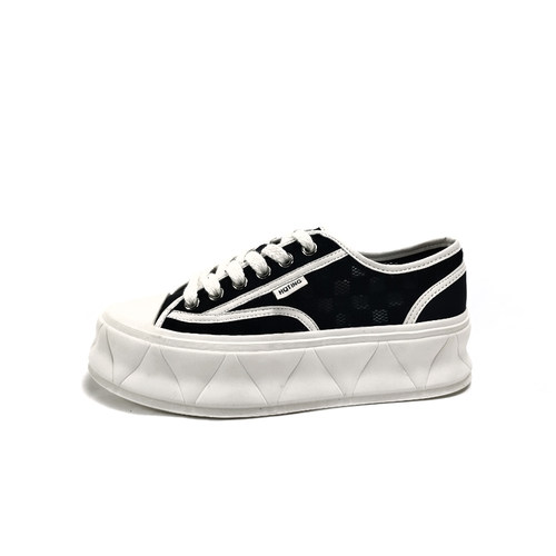 REDDRAGONFLY/红蜻蜓潮流时尚厚底舒适轻便休闲板鞋女鞋B3200562 - 图0