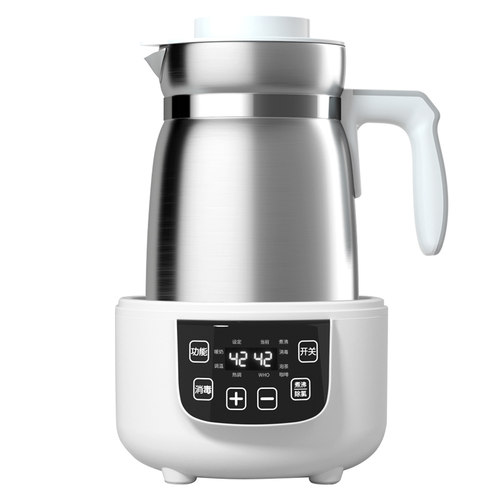 望顺达恒温调奶器婴儿暖奶不锈钢智能全自动玻璃冲奶机恒温热水壶 - 图3