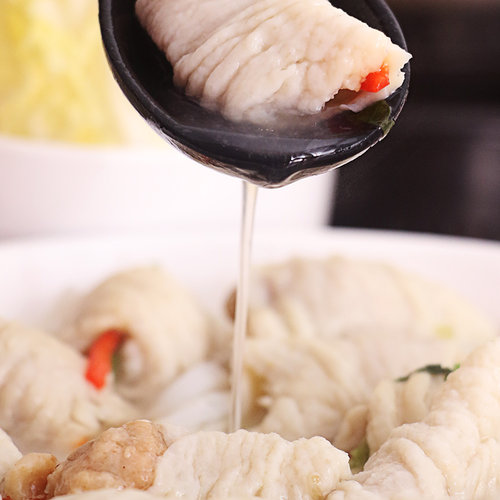 汕头定记手工手打鱼册火锅食材丸子烧烤海鲜潮汕特产八合里250g装 - 图1