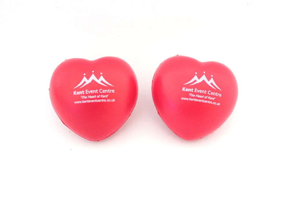 PU海绵握力球 爱心压力球握力球 康复医疗 工会 定制礼品 印logo