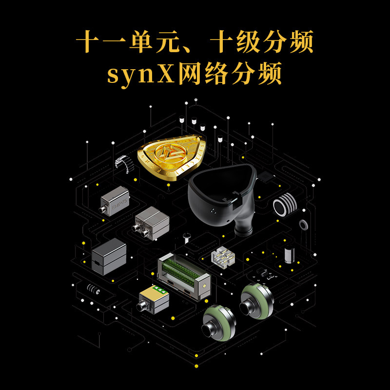 Empire ears Odin MKII奥丁二代双静电单元双骨传导单元有线耳机,淘宝优惠券,粉丝福利购,淘宝优惠卷