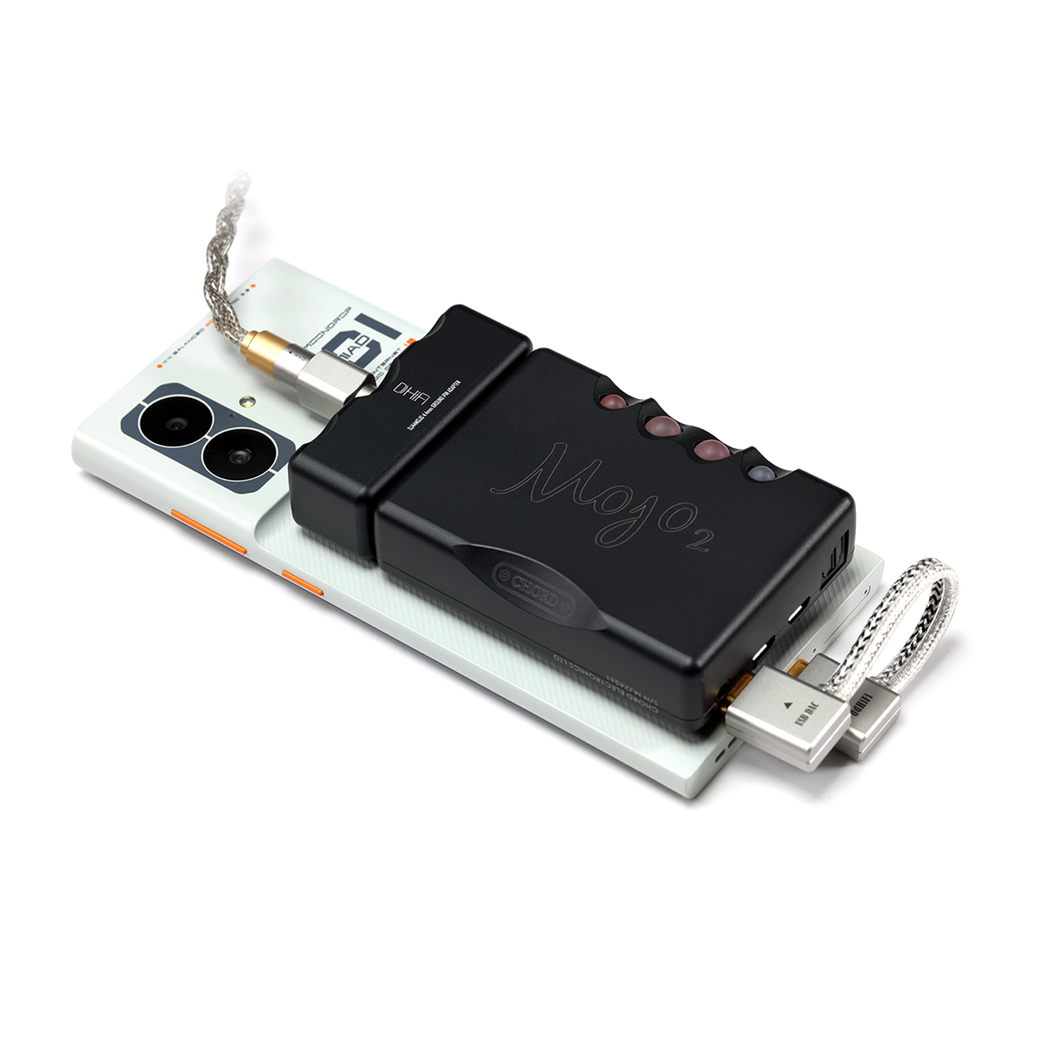 ddHiFi DJ44MOJO耳机4.4转接屏蔽盒Chord MOJO/MOJO2解码器专用 - 图2