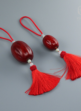 燃匠枣生贵子车载红枣挂件