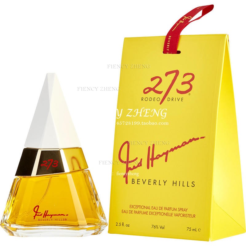 Fred Hayman 法迪克曼 273 女士香水 EDP 50ml - 图2