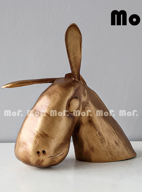 动物雕塑样板间装饰摆件艺术饰品