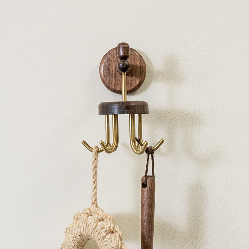 厨房勺子铲子挂钩免打孔壁挂旋转多功能厨具收纳神器锅铲汤勺专用,淘宝优惠券,粉丝福利购,淘宝优惠卷