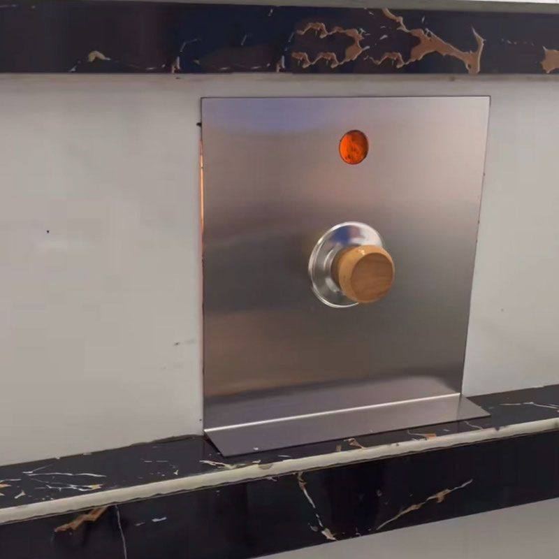 特厚柴火灶专用不锈钢门挡风板挡火放火板隔板可定制,淘宝优惠券,粉丝福利购,淘宝优惠卷