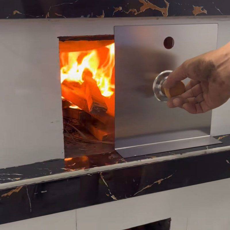 特厚柴火灶专用不锈钢门挡风板挡火放火板隔板可定制,淘宝优惠券,粉丝福利购,淘宝优惠卷