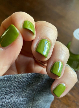 ESSIE指甲油柳叶芭蕉绿免烤持久
