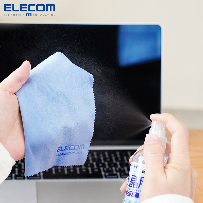 ELECOM液晶屏幕清洁液手机电脑擦拭清洗剂无酒精清洁剂套装100ml,淘宝优惠券,粉丝福利购,淘宝优惠卷