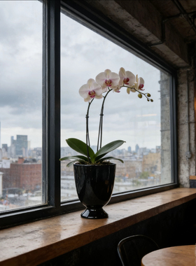 外贸酒杯设计陶瓷桌面花盆绿植