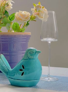 泥彩家陶瓷北欧桌面外贸尾单