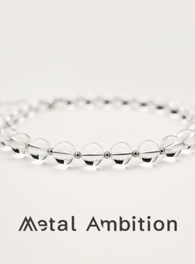 纯银串珠女高级感项链