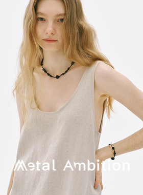 玛瑙纯银串珠女高级感项链