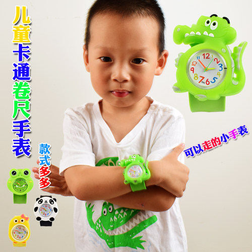 绿水龟手表儿童玩具手表女孩男生卡通拍拍表幼儿可爱男童啪啪圈表 - 图1