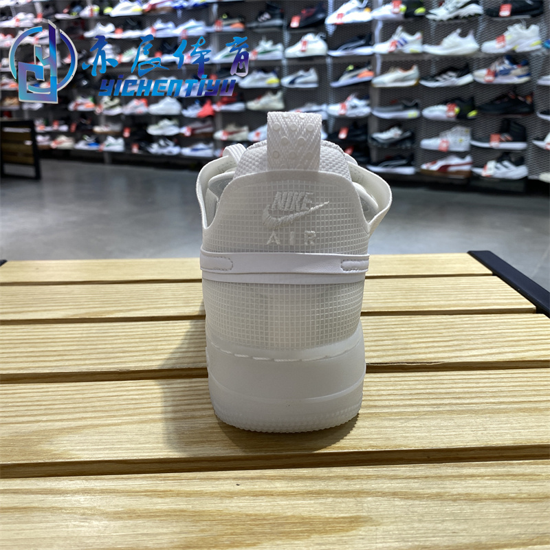 Nike耐克AIR FORCE 1男子空军一号耐磨透气运动鞋板鞋DM0573-100 - 图1