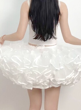 lolita裙撑35cm无骨软纱撑软妹cos蓬蓬衬裙洛丽塔裙撑暴力飞天撑