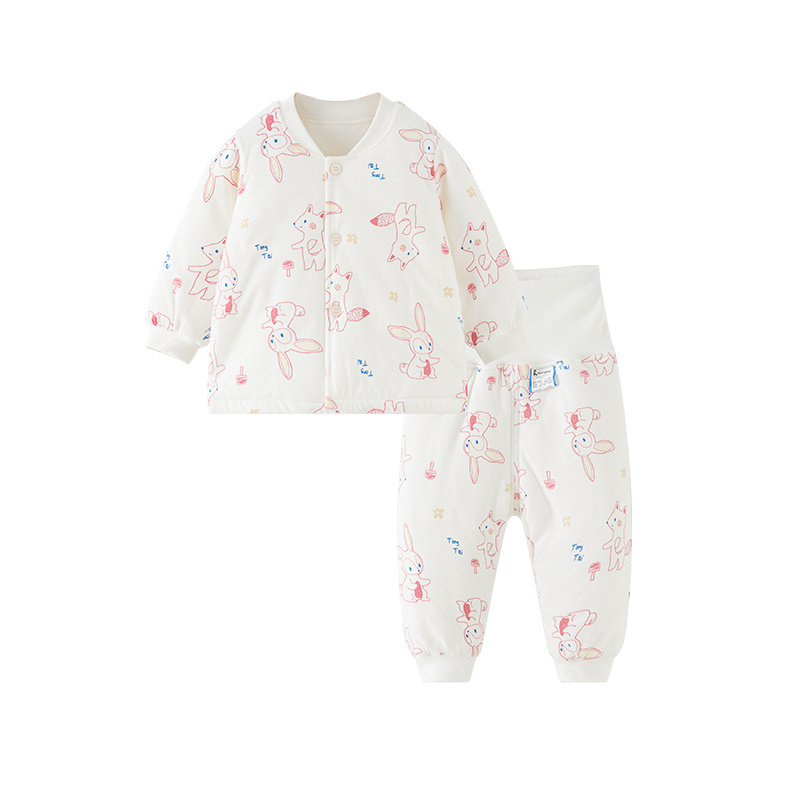 童泰婴儿棉服冬季纯棉夹棉男童女童宝宝棉衣套装加厚分体两件套,淘宝优惠券,粉丝福利购,淘宝优惠卷