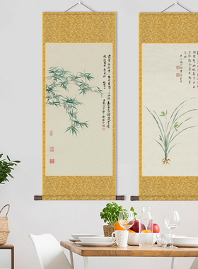 梦飞雪国画高清微喷材质高档